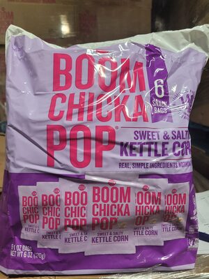 Sweet & salty kettle corn, sweet & salty