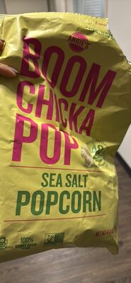 Sea salt popcorn