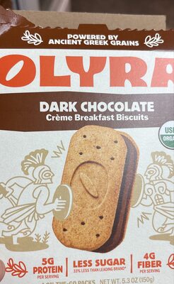 DarkChocolate breakfast biscuits