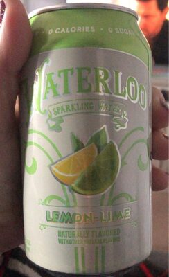 Sparkling Water Lemon Lime Naturally Flavored with other Natural Flavors