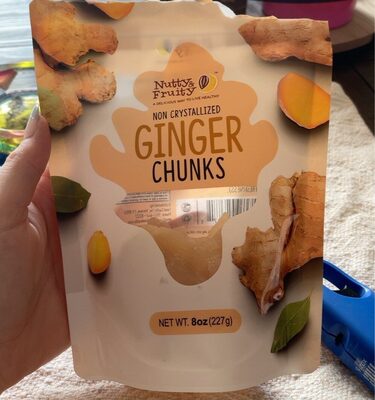Non-crystallized Ginger chunks