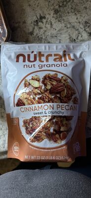 nut granola CINNAMON PECAN sweet & crunchy