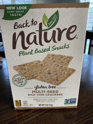 Multi-Seed Rice Thin Crackers