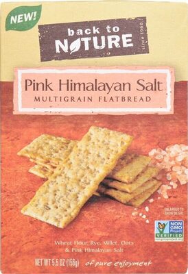 Pink himalayan salt multigrain flatbread