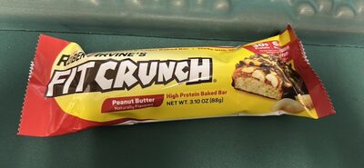 FITCRUNCH Peanut Butter High Protein Baked Bar
