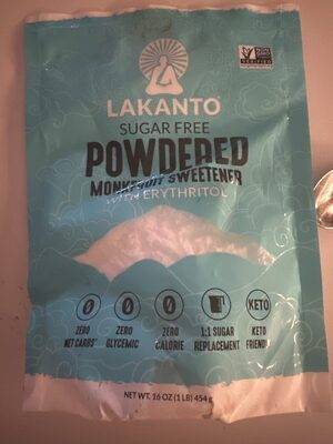 Monk Fruit Sweetener Powdered