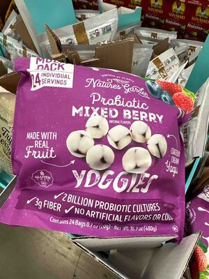 Probiotic Mixed Berry Yoggies