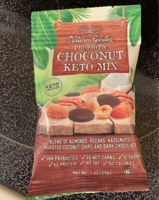 Probiotic choconut keto mix
