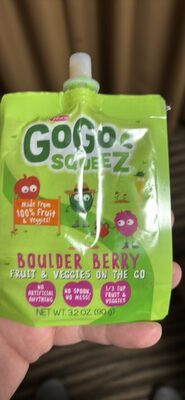 Boulder Berry Fruit & Veggies On The Go