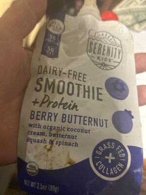 Dairy-Free Smoothie +Protein Berry Butternut