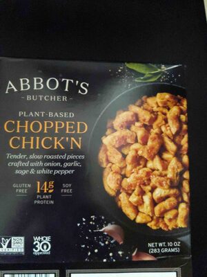 Plant based chopped chick'n