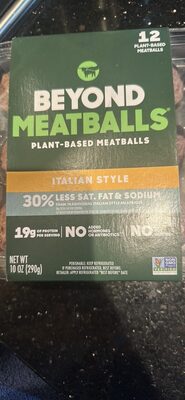 Beyond Meatballs Italian Style Plant-Based Meatballs