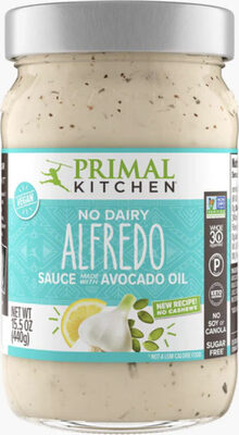 No dairy Alfredo sauce