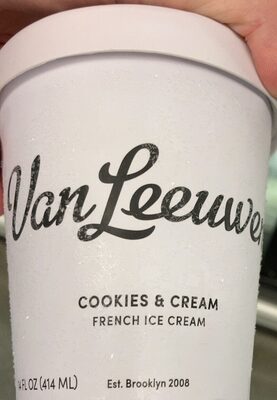 Van Leeuwen cookies & cream ice cream