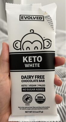 Keto White Chocolate Bar