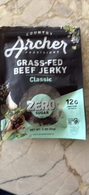 Grass-Fed Beef Jerky Classic