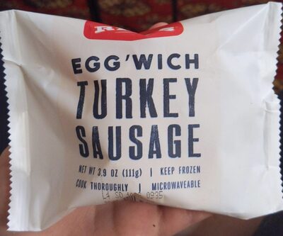 Egg'wich Turkey Sausage
