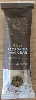 Chocolate Macadamia Snack Bar