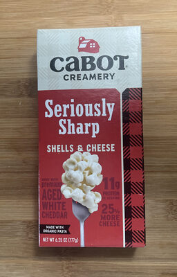 Seriously Sharp Shells & Cheese