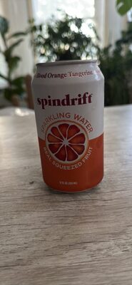 Sparkling Water Blood Orange Tangerine