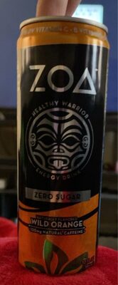Healthy Warrior Energy Drink Wild Orange