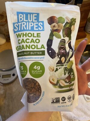 Whole Cacao Granola Hazelnut Butter