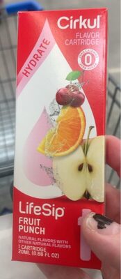 Cirkul life sip fruit punch