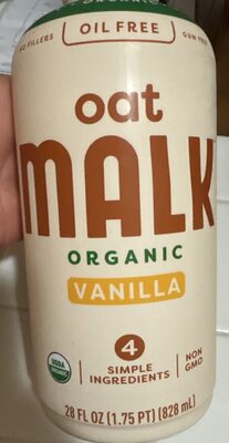 Vanilla Oat Milk