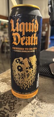 Squeezed to Death Flavored Sparkling Water