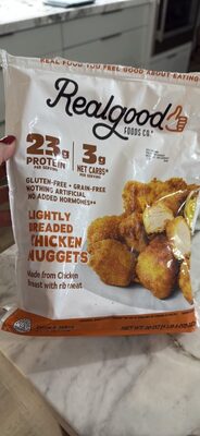 Lightly Breaded Chicken Nuggets