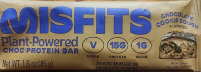 Choc Protein Bar, Chocolate Cookie Dough Flavored