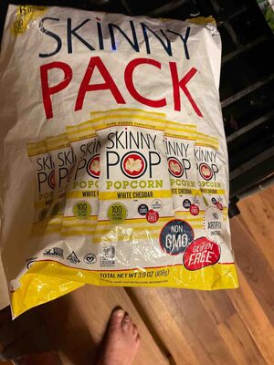 Skinnypop Popcorn White Cheddar