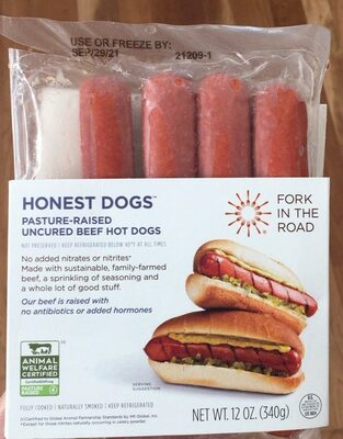 Honest Dogs With Pasture-Raised Beef