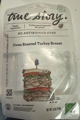 Story oven roasted turkey breast