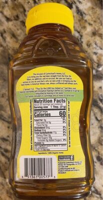 Organic 100% Pure & Raw & Unfiltered Organic Honey