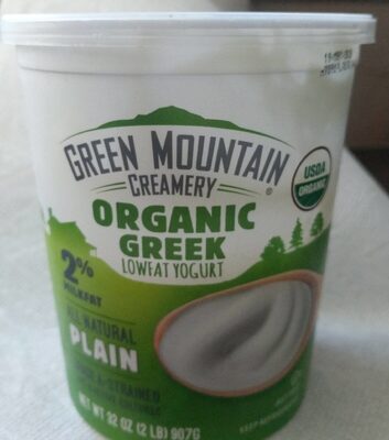 Organic Greek Low-fat Yogurt