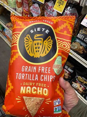 Grain Free Tortilla Chips Dairy Free Nacho