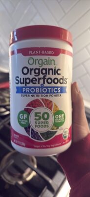 Organic Superfoods Probiotics Super Nutrition Powder