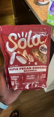 MAPLE PECAN CHOCOLATE GRANOLA