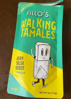 Bean Salsa Verde Walking Tamales