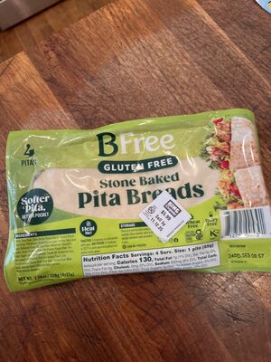 Stone baked pita breads