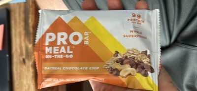 PRO BAR MEAL ON-THE-GO OATMEAL CHOCOLATE CHIP
