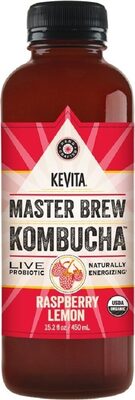 Organic Master Brew Kombucha Raspberry Lemon