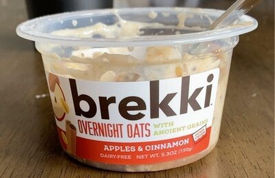 Apples & Cinnamon Overnight Oats