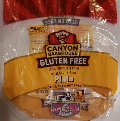100% Whole Grain Bagels