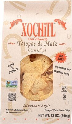 No Salt Corn Tortilla Chips