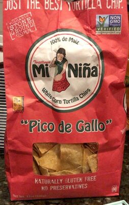 Pico de Gallo White CornTortilla Chips