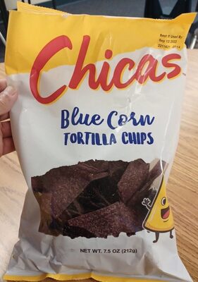 Blue corn tortilla chips