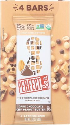 Dark Chocolate Chip Peanut Butter with Sea Salt, Organic