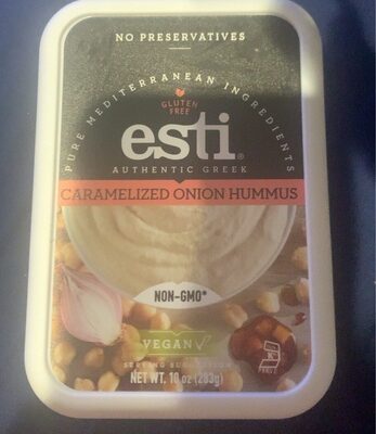 Caramelized onion hummus